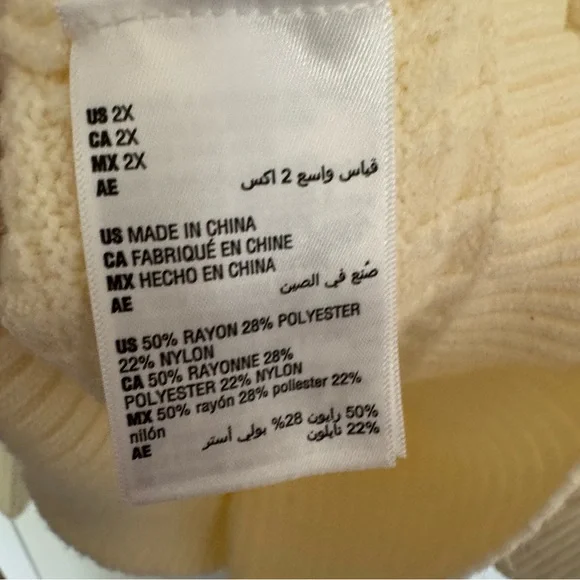 And Now This Trendy Plus Size Bow-Embellished Cardigan size 2X - Picture 8 of 8